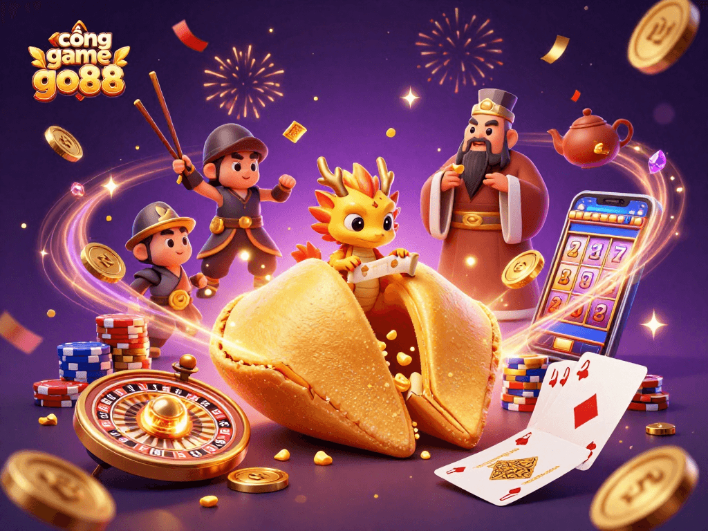 Engage with exciting gameplay at cổng game go88 featuring vibrant casino elements.