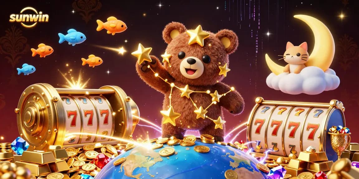 Join the excitement at sunwin and experience vibrant slot gaming with a dazzling cosmic theme.