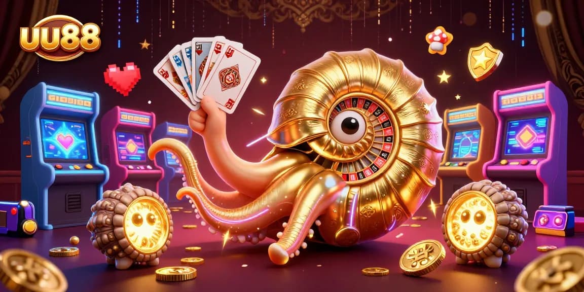 Experience thrilling gameplay at uu88 with vibrant 3D casino characters and engaging machines.