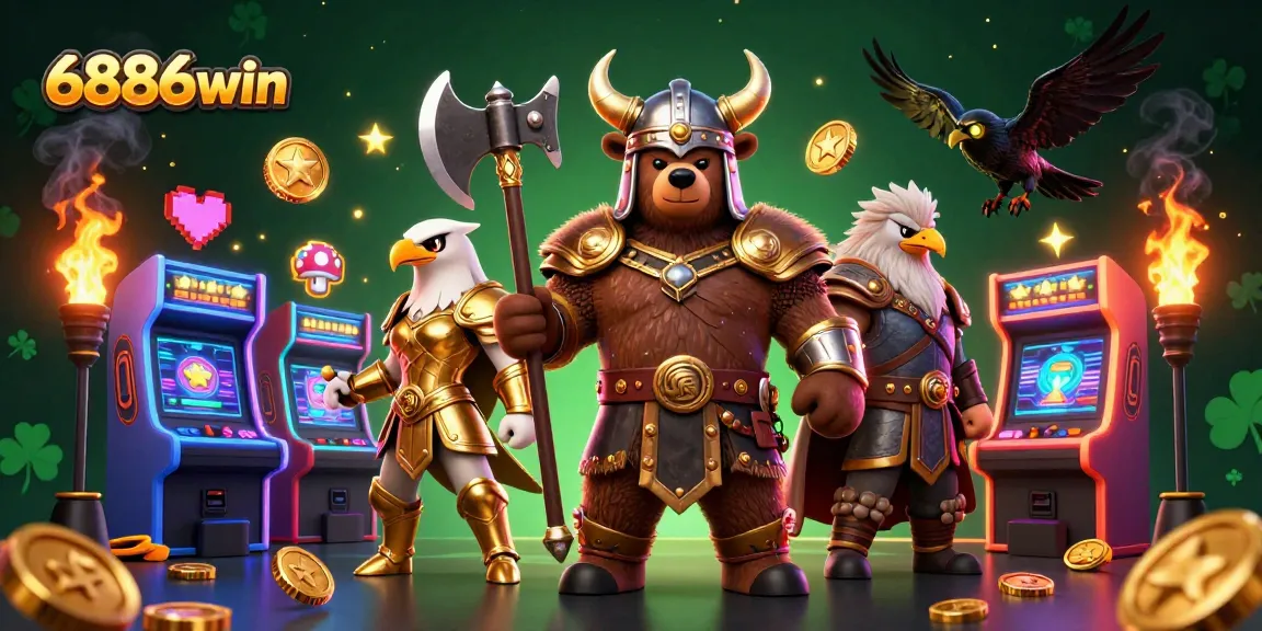 Spin and win with 6886win's exciting jackpot slots in a vibrant gaming scene.