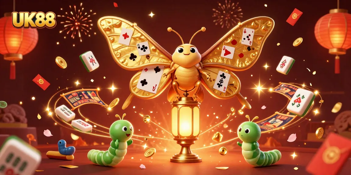 Engage in thrilling moments at UK88 with vibrant casino scenes and dynamic characters.