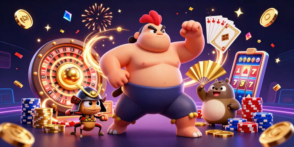 Experience the thrill of sunwin with exciting games and animated casino elements.