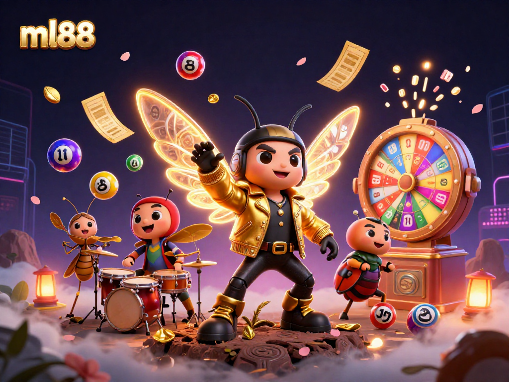Experience thrilling gameplay with ml88, where colorful lottery balls and sizzling action await!