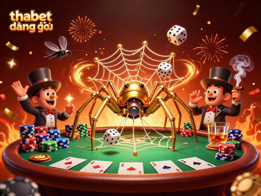 Engage in thabet đăng nhập with charming steampunk elements and vibrant casino atmosphere.