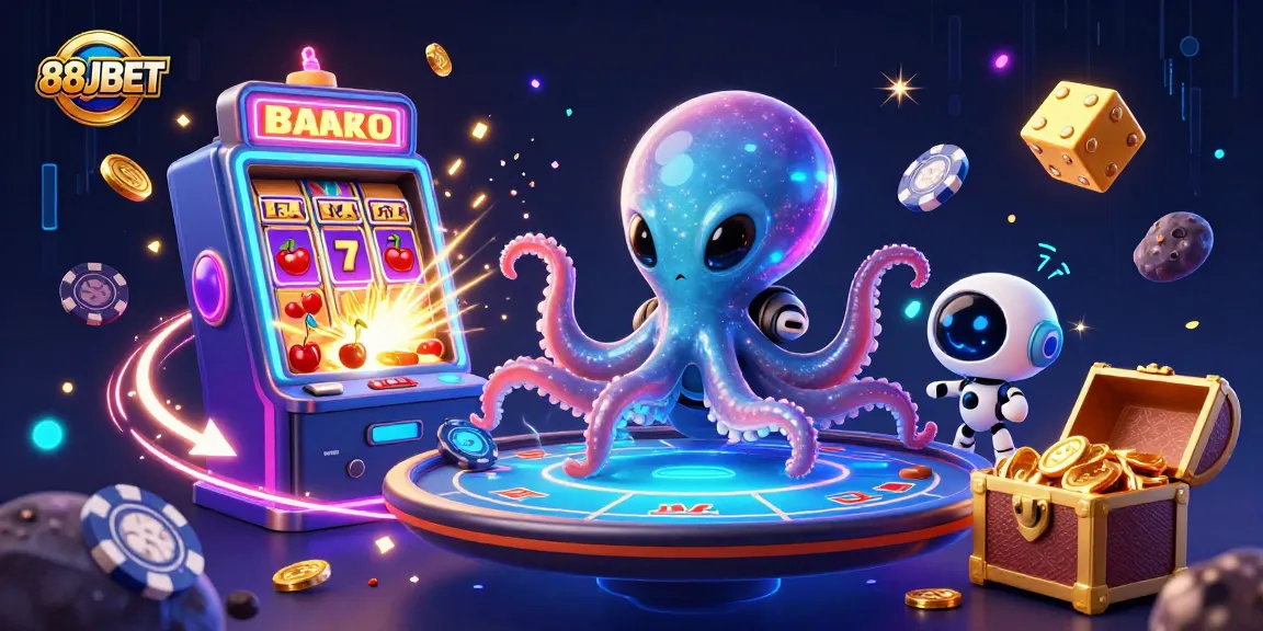 Engage with thrilling games at 88JBET, featuring vibrant alien-themed casino action and immersive gameplay.