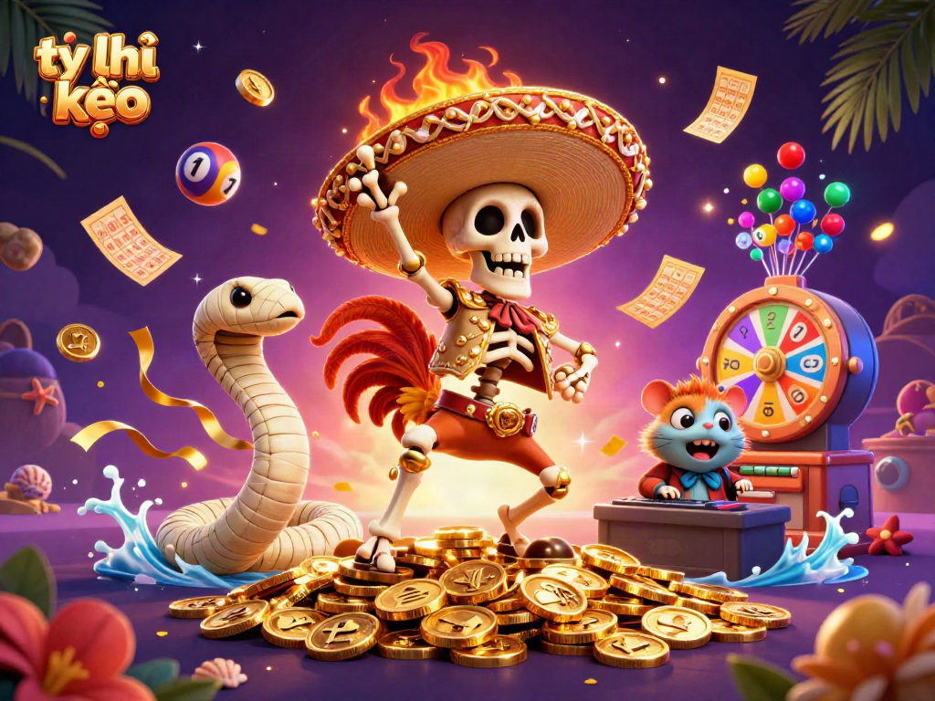 Experience exciting betting action with tỷ lệ kèo in this dynamic casino illustration
