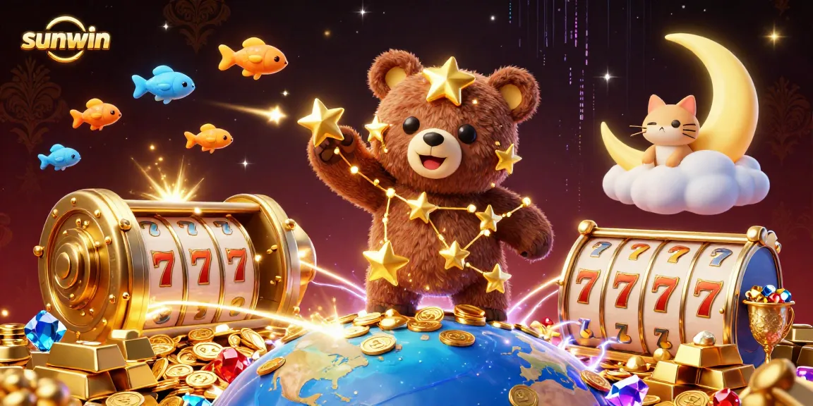 Join the excitement at sunwin and experience vibrant slot gaming with a dazzling cosmic theme.