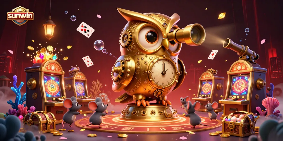 Experience vibrant gameplay at sunwin with an enchanting 3D casino scene filled with captivating elements.
