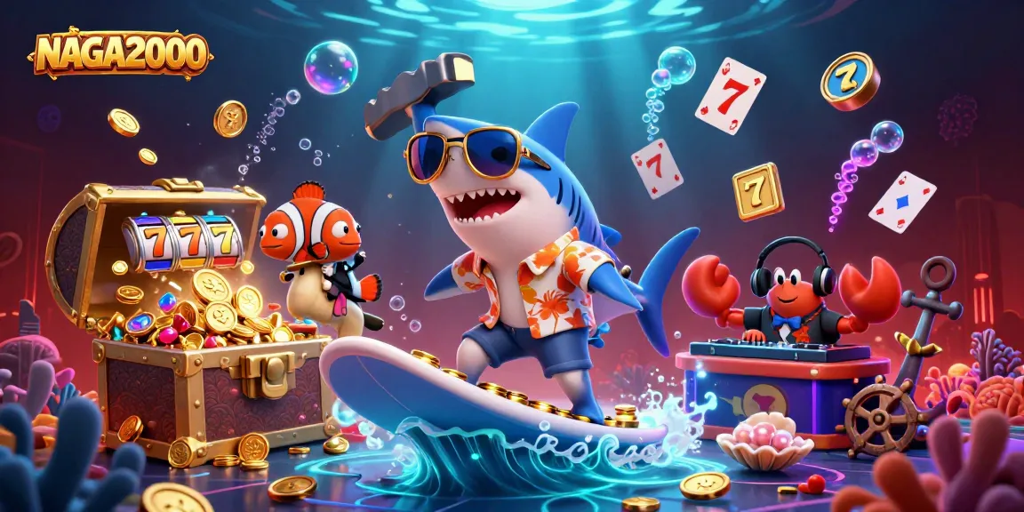 NAGA2000 menawarkan petualangan slot yang menarik dengan karakter yang cerah dan harta karun emas