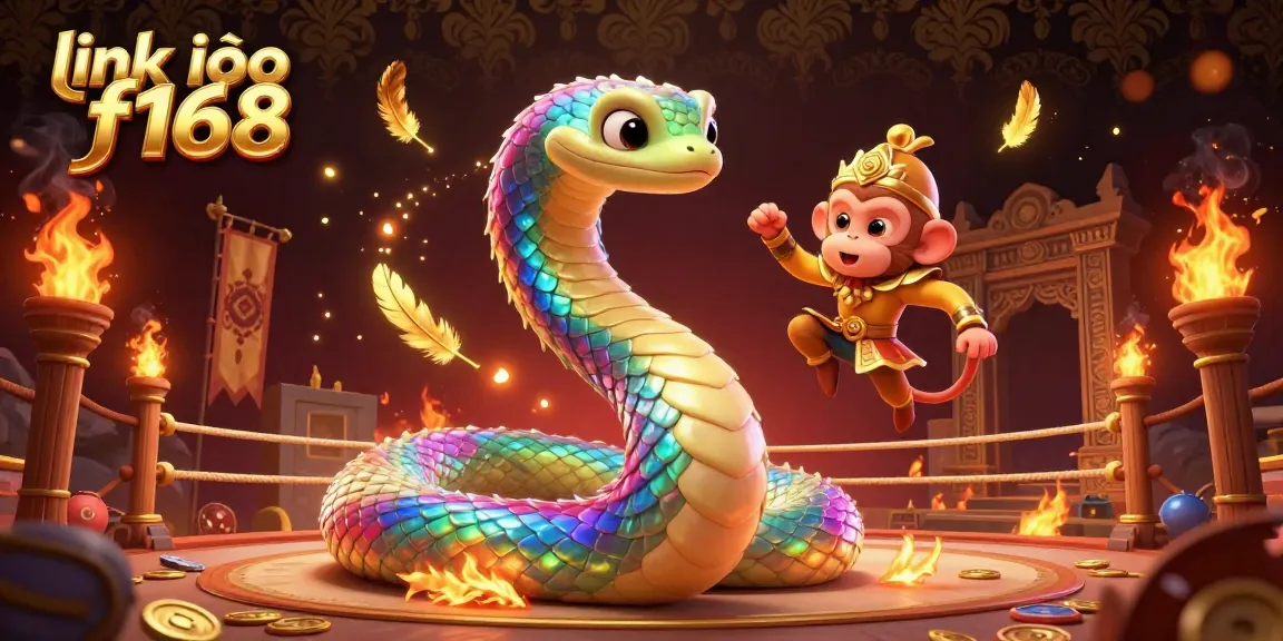 Experience the thrill of link vào f168 with vibrant games and interactive elements in a dynamic casino scene.