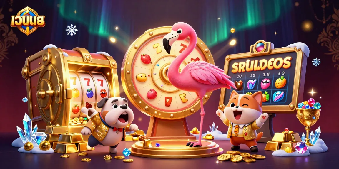เข้าร่วมสนุกกับเกม เว็บตรง สล็อตออนไลน์ในฉากที่มีความเคลื่อนไหว featuring ทรัพย์สมบัติทองคำและตัวละครที่มีชีวิตชีวา